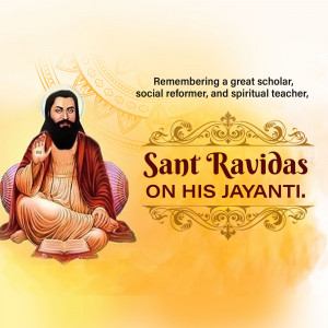 Sant Ravidas Jayanti Image For Pinterest