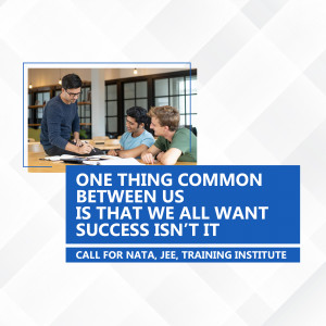 NATA, JEE Training Institute - Success Motivation Advertisement For X