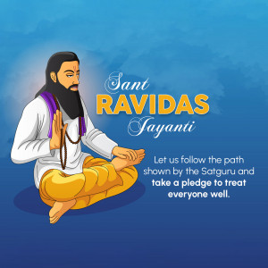 Sant Ravidas Jayanti Advertisement For Threads