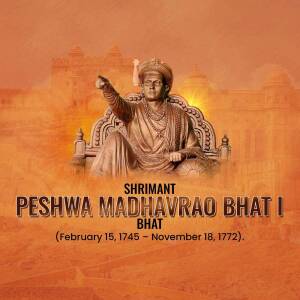 Peshwa Madhavrao Bhat I Advertisement For Twitter
