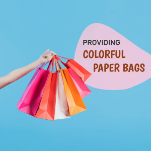 Colorful Paper Bags For Shopping Template For WhatsApp