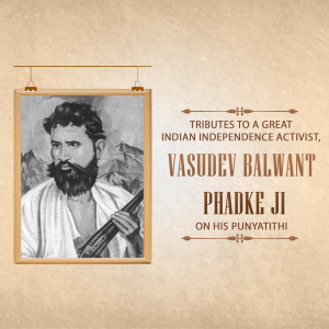 Tribute To Vasudev Balwant Phadke Promotional Banner For Threads