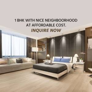 Affordable 1 BHK Apartment Template For LinkedIn