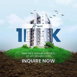 Arice 1 BHK - Affordable Living Post For Twitter