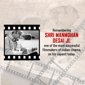 Remembering Shri Manmohan Desai Ji Advertisement For Threads