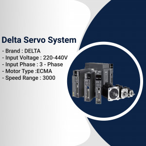 Delta Servo System components including drive and motor