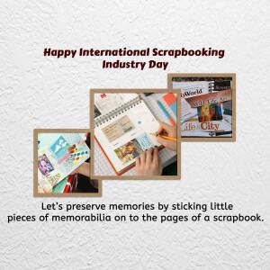 Happy International Scrapbooking Industry Day Image For Facebook