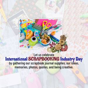 International Scrapbooking Industry Day Business Poster For Pinterest