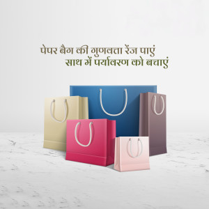 Eco-Friendly Shopping Bags Artwork For Instagram