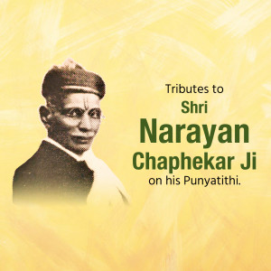 Tribute To Shri Narayan Chaphekar Ji Design For LinkedIn
