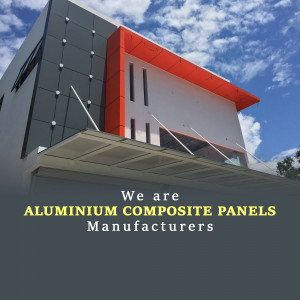 Aluminum Composite Panel Manufacturer Branding Post For X