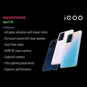 IQOO 9 25 Smartphone Features Post For Pinterest