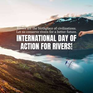 International Day Of Action For Rivers Flyer For X
