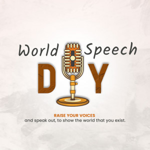World Speech Day Post For Pinterest