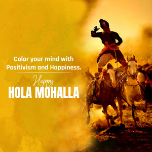 Hola Mohalla Celebration Branding Post For X