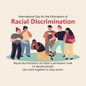 International Day For The Elimination Of Racial Discrimination Design For Twitter