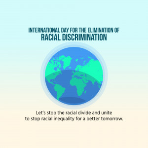International Day For The Elimination Of Racial Discrimination Image For Telegram