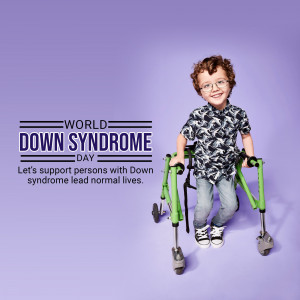 World Down Syndrome Day - Support And Inclusion Template For Threads