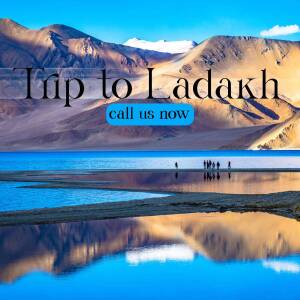 Trip To Ladakh - Explore The Himalayas Social Media Post For Twitter
