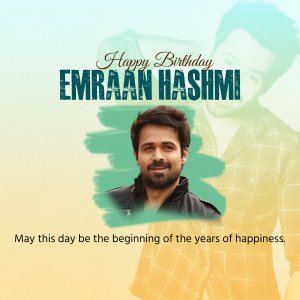 Emraan Hashmi Birthday Wish Artwork For Twitter