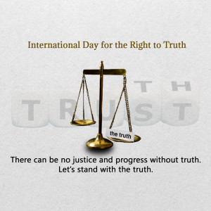 International Day For The Right To Truth Social Media Post For Threads
