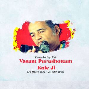 Remembering Vasant Purushottam Kale Ji Image For Threads