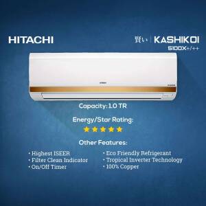 Hitachi KASHIKOI 5100X++/++ Air Conditioner Creative Design For WhatsApp