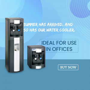 Stay Cool This Summer With Our Water Coolers Image For LinkedIn