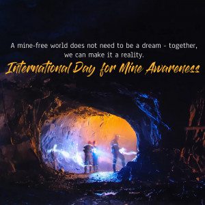 International Day For Mine Awareness Design For X