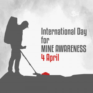 International Day For Mine Awareness Graphic For Google Business Profile