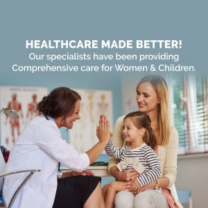Healthcare For Women And Children Advertisement For Twitter