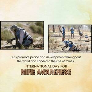 International Day For Mine Awareness Advertisement For Threads