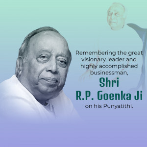 Remembering R.P. Goenka Ji Template For Google Business Profile