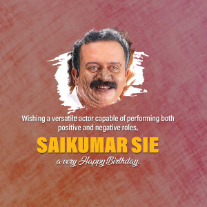 Saikumar Birthday Wish Flyer For Google Business Profile