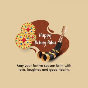 Happy Bohag Bihu Greetings Advertisement For X
