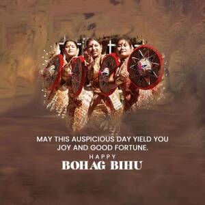 Bohag Bihu Greetings Social Media Post For Google Business Profile
