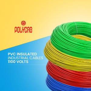 Polycab PVC Insulated Industrial Cables Artwork For Facebook