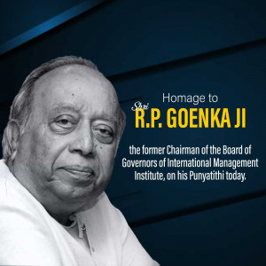 Homage To R.P. Goenka Ji Post For Threads