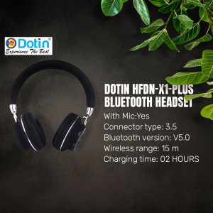 Dotin Bluetooth Headset - HFDN-X1-PLUS Poster For LinkedIn