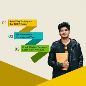 Ace Your NEET & Medical Entrance Exams Social Media Post For Google Business Profile