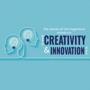 World Creativity And Innovation Day Template For LinkedIn