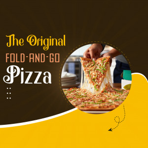 Close-up of a slice of pizza being pulled away, showcasing the cheese pull and crispy crust.