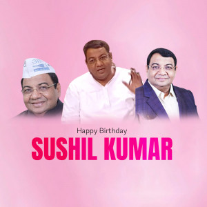 Sushil Kumar Birthday Wish Advertisement For Instagram