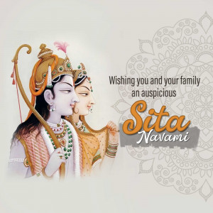 Sita Navami Greetings Template For Pinterest