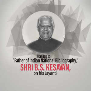 Homage To Shri B.S. Kesavan Image For Instagram