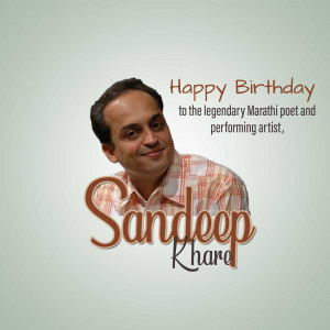 Happy Birthday Sandeep Khare Artwork For Google Business Profile