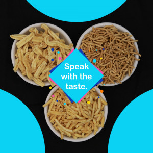 Delicious Indian Snacks Graphic For Google Business Profile