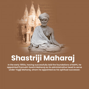 Shastriji Maharaj Creative Design For X