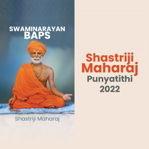 Shastriji Maharaj Punyatithi 2025 Business Poster For Instagram