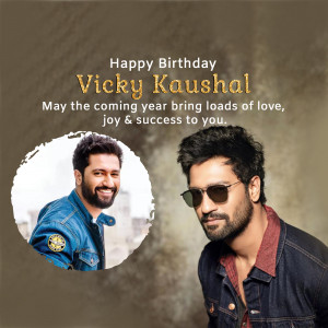 Happy Birthday Vicky Kaushal Design For Threads
